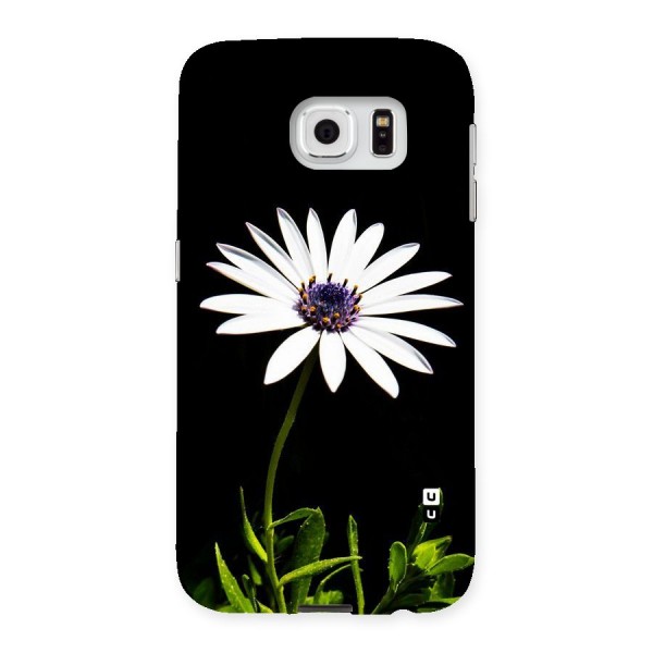 Flower White Spring Back Case for Samsung Galaxy S6