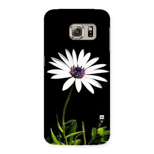 Flower White Spring Back Case for Samsung Galaxy S6 Edge