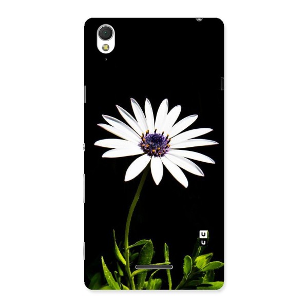 Flower White Spring Back Case for Sony Xperia T3