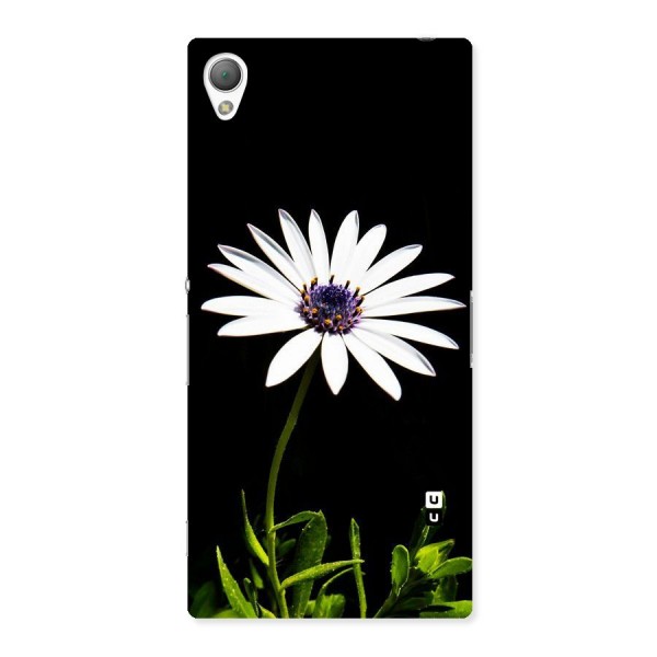 Flower White Spring Back Case for Sony Xperia Z3