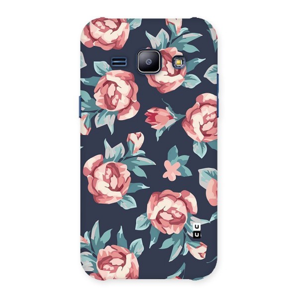 Flowers Painting Back Case for Galaxy J1