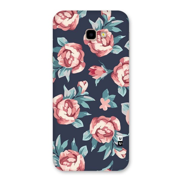 Flowers Painting Back Case for Galaxy J4 Plus
