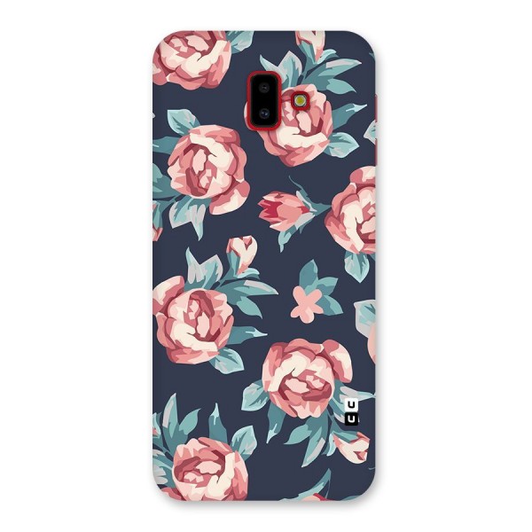 Flowers Painting Back Case for Galaxy J6 Plus