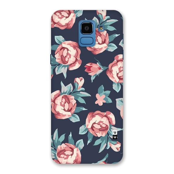 Flowers Painting Back Case for Galaxy On6