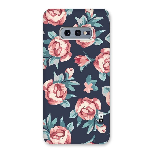 Flowers Painting Back Case for Galaxy S10e