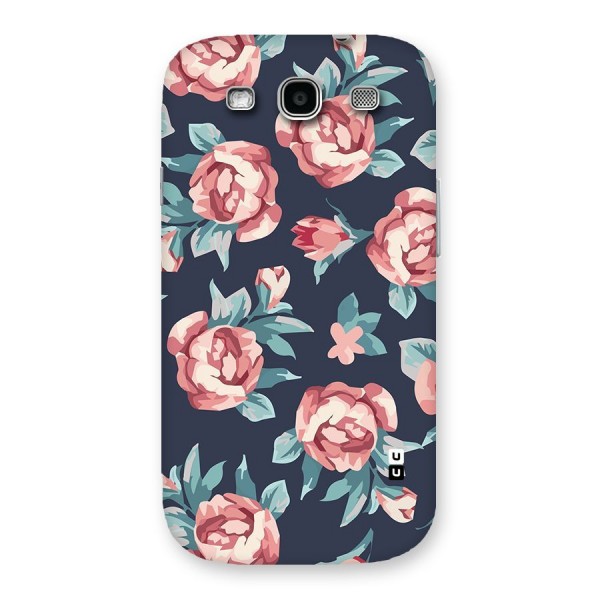 Flowers Painting Back Case for Galaxy S3 Neo