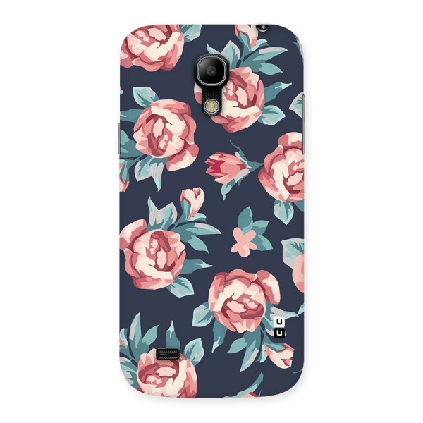 Flowers Painting Back Case for Galaxy S4 Mini