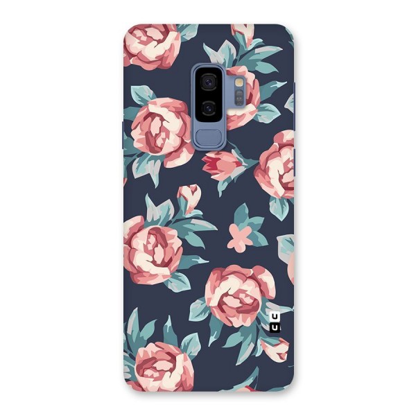 Flowers Painting Back Case for Galaxy S9 Plus