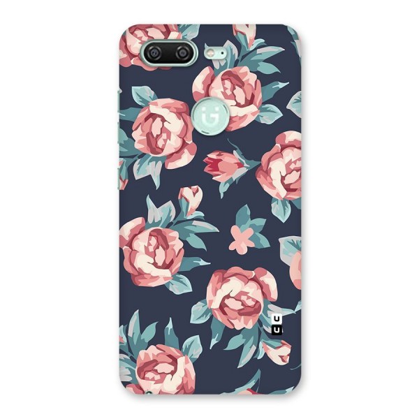 Flowers Painting Back Case for Gionee S10