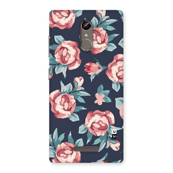 Flowers Painting Back Case for Gionee S6s