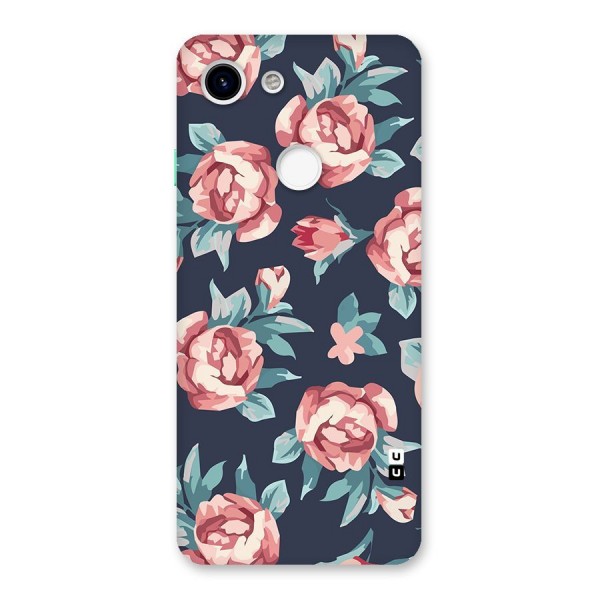 Flowers Painting Back Case for Google Pixel 3