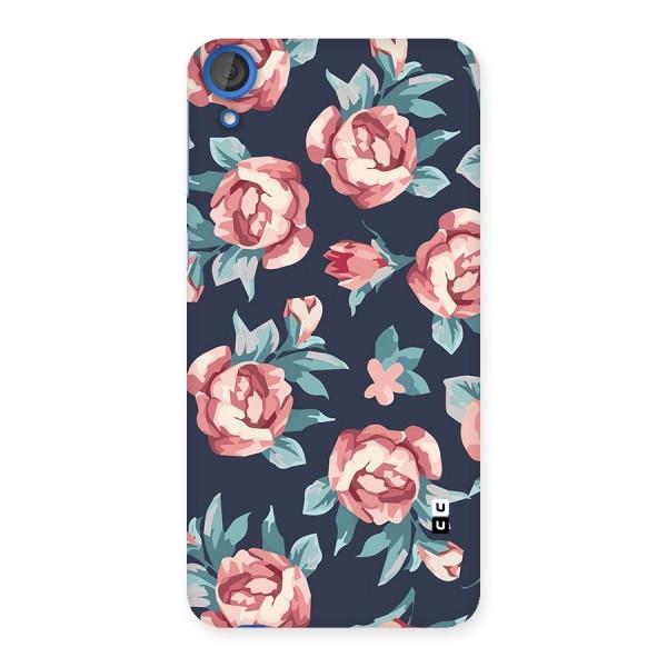 Flowers Painting Back Case for HTC Desire 820s