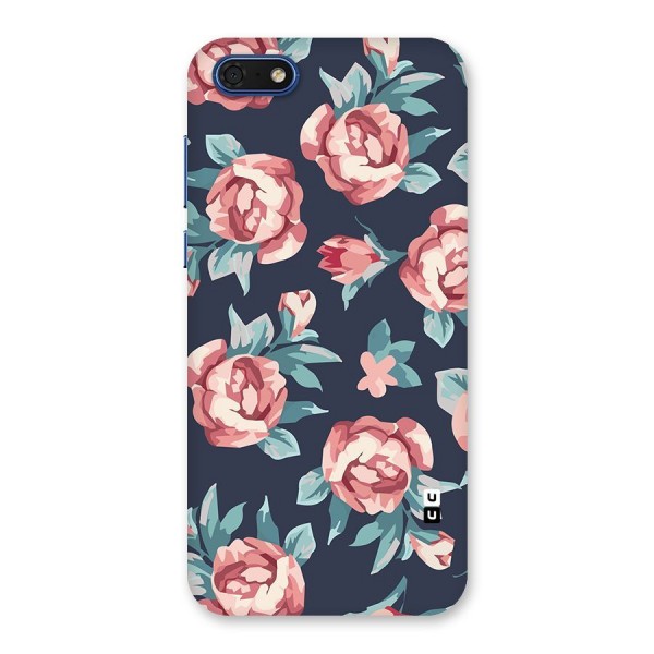 Flowers Painting Back Case for Honor 7s