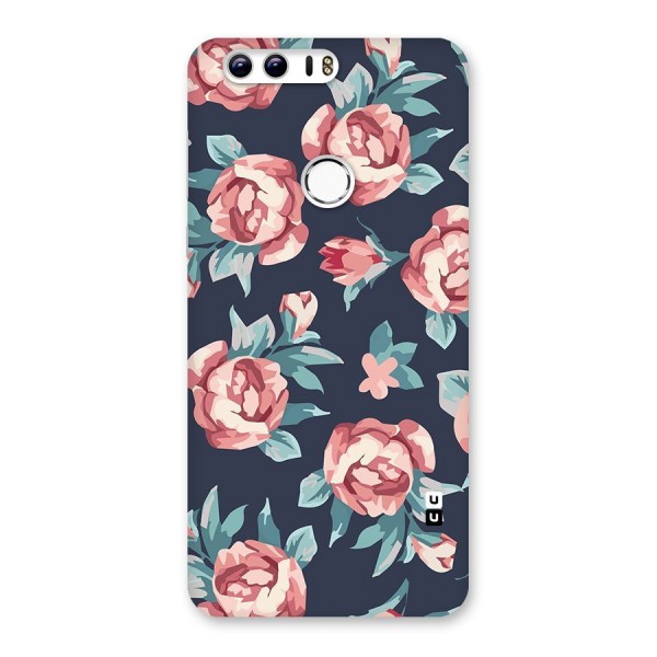 Flowers Painting Back Case for Honor 8