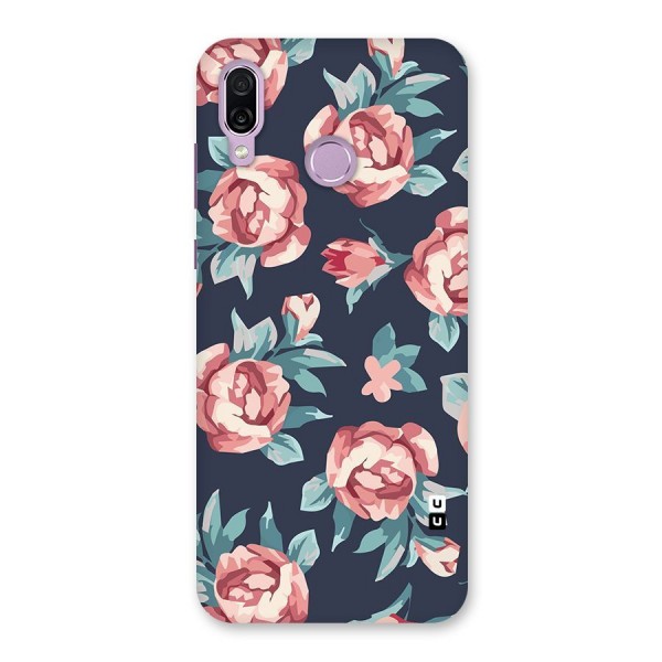 Flowers Painting Back Case for Honor Play