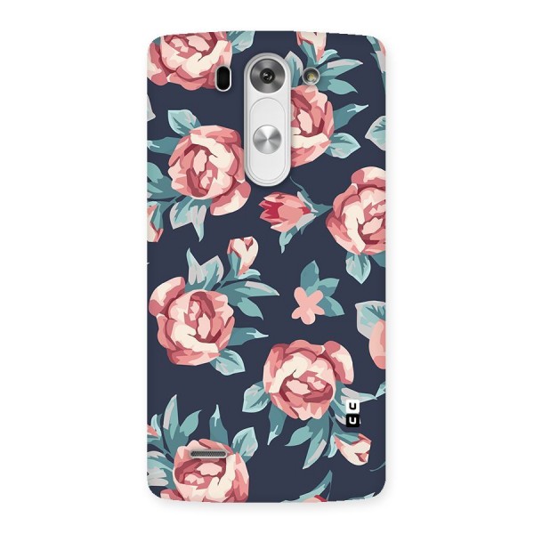 Flowers Painting Back Case for LG G3 Beat