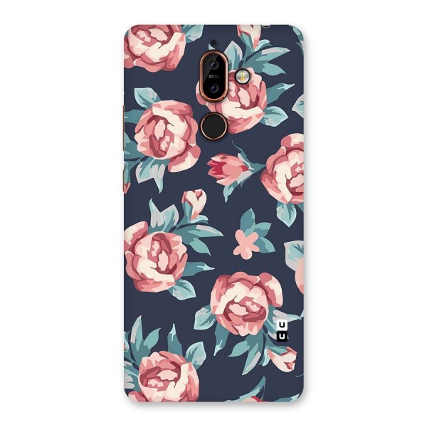 Flowers Painting Back Case for Nokia 7 Plus
