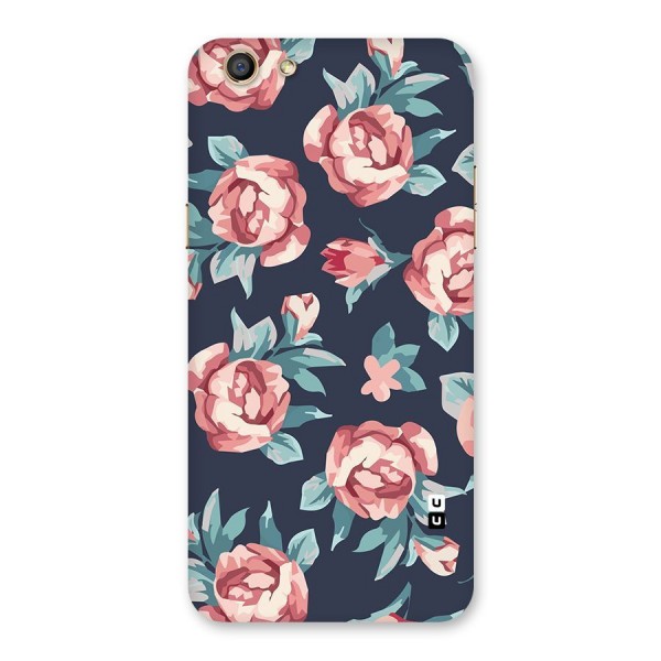 Flowers Painting Back Case for Oppo F3