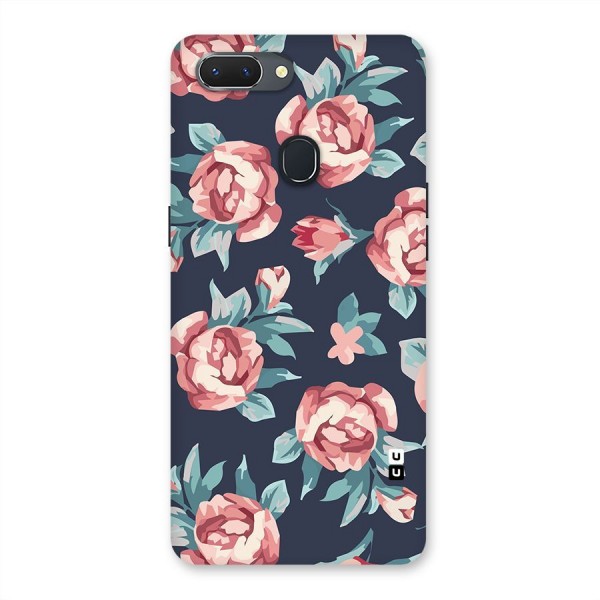 Flowers Painting Back Case for Oppo Realme 2
