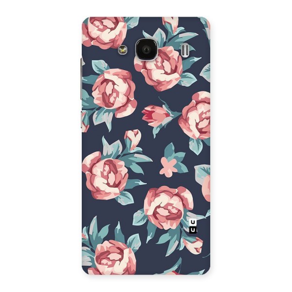 Flowers Painting Back Case for Redmi 2 Prime
