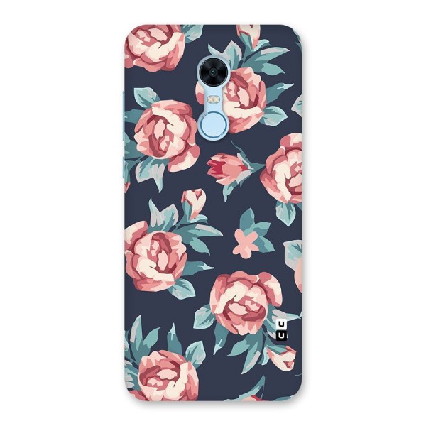 Flowers Painting Back Case for Redmi Note 5