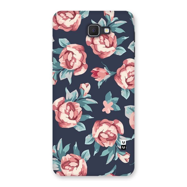 Flowers Painting Back Case for Samsung Galaxy J7 Prime