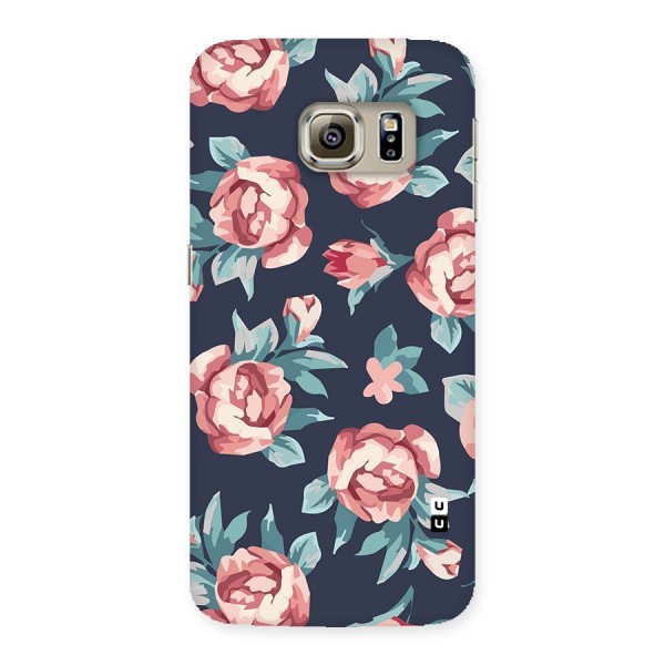 Flowers Painting Back Case for Samsung Galaxy S6 Edge Plus