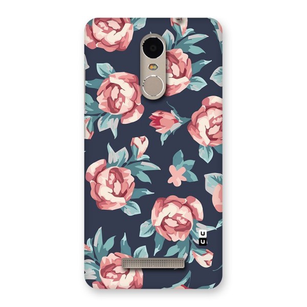 Flowers Painting Back Case for Xiaomi Redmi Note 3