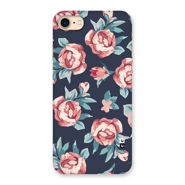 Flowers Painting Back Case for iPhone 7