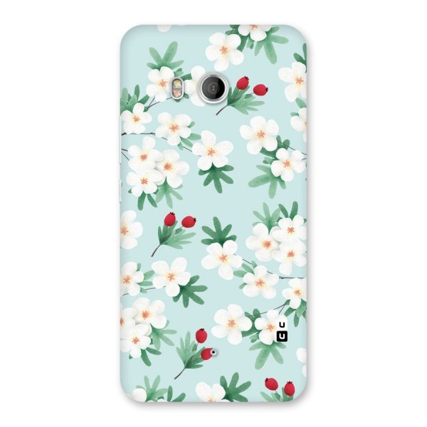 Flowers Pastel Back Case for HTC U11