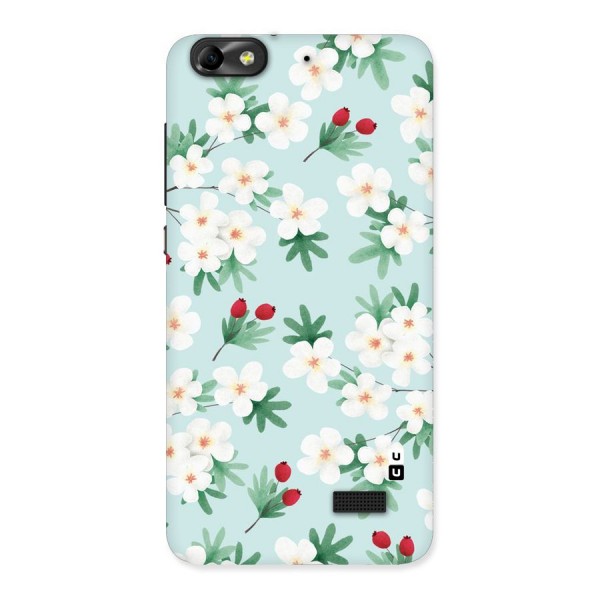 Flowers Pastel Back Case for Honor 4C