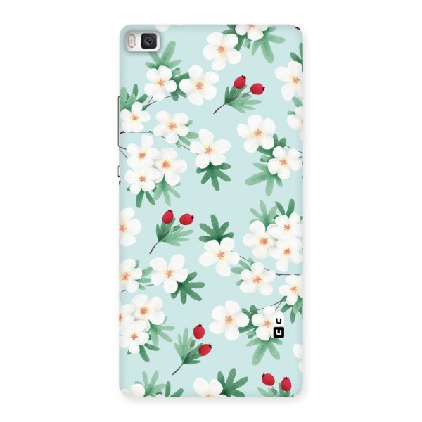 Flowers Pastel Back Case for Huawei P8