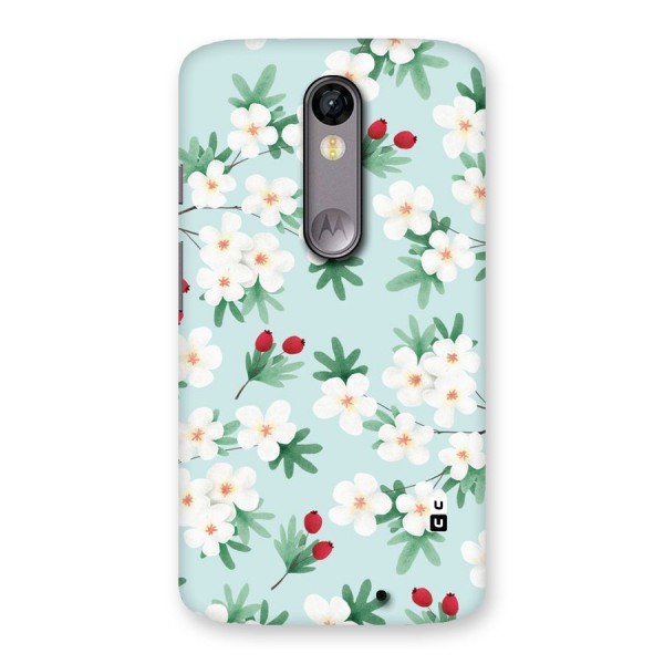 Flowers Pastel Back Case for Moto X Force