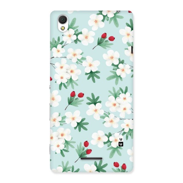 Flowers Pastel Back Case for Sony Xperia T3