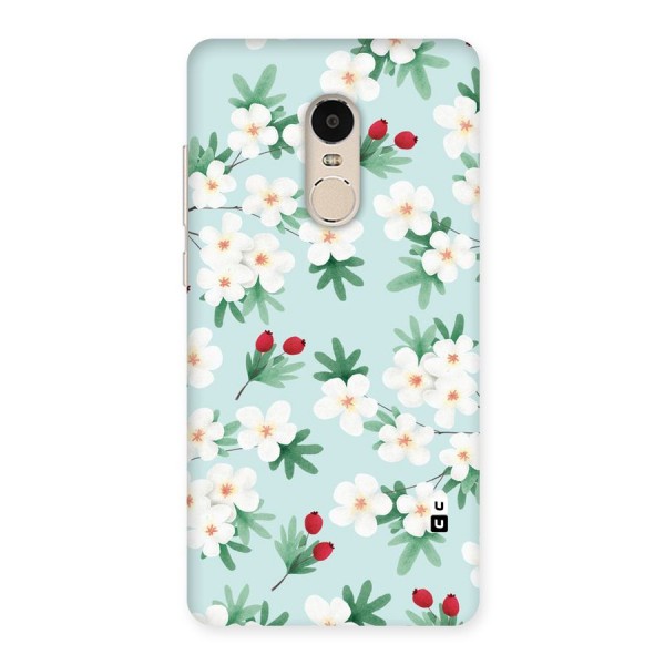 Flowers Pastel Back Case for Xiaomi Redmi Note 4