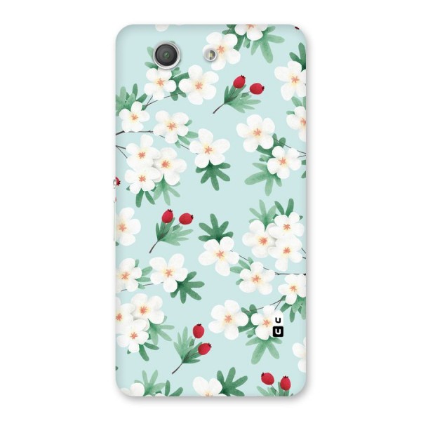 Flowers Pastel Back Case for Xperia Z3 Compact
