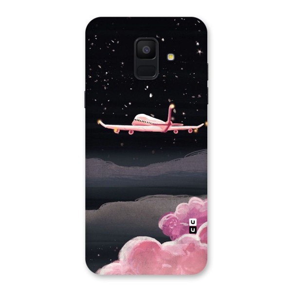 Fly Pink Back Case for Galaxy A6 (2018)