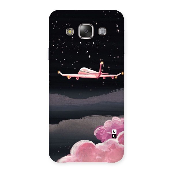 Fly Pink Back Case for Galaxy E7