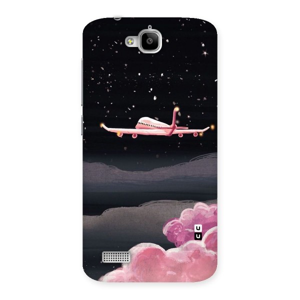Fly Pink Back Case for Honor Holly