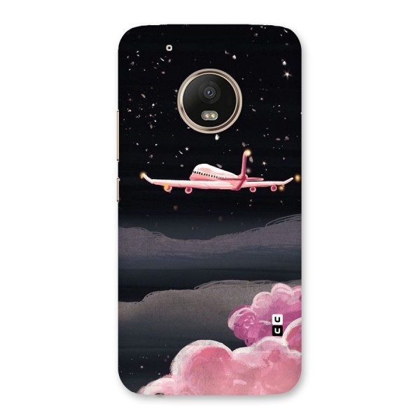Fly Pink Back Case for Moto G5 Plus