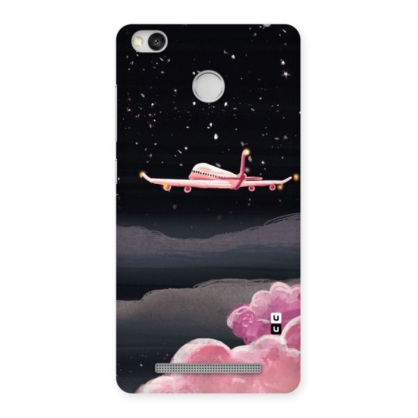 Fly Pink Back Case for Redmi 3S Prime