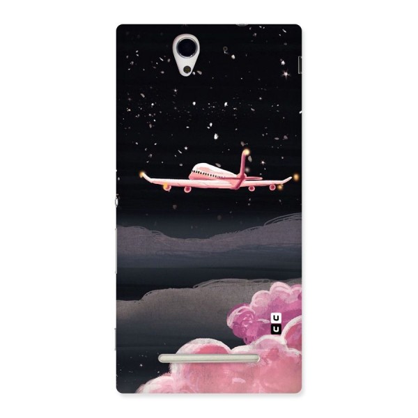 Fly Pink Back Case for Sony Xperia C3