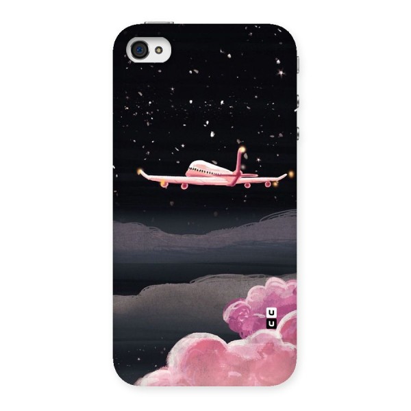 Fly Pink Back Case for iPhone 4 4s