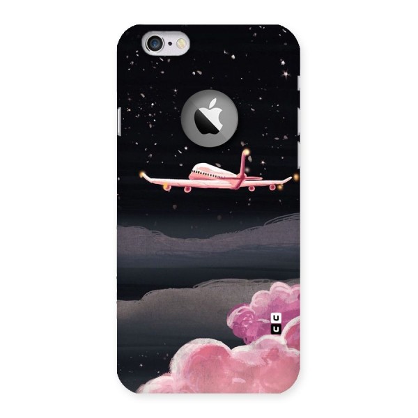 Fly Pink Back Case for iPhone 6 Logo Cut