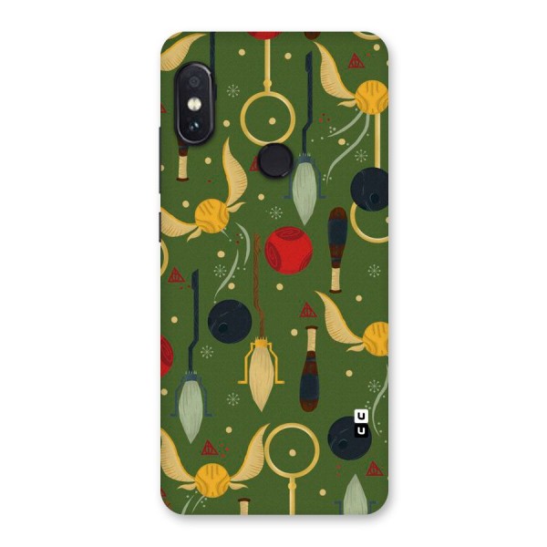 Flying Ball Pattern Back Case for Redmi Note 5 Pro