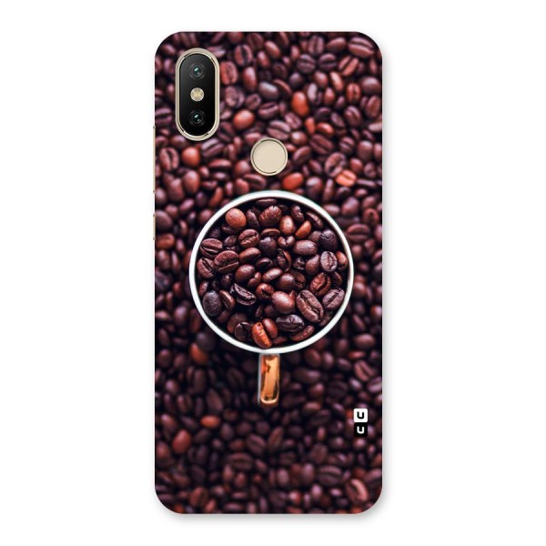 Focus Coffee Beans Back Case for Mi A2