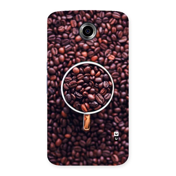 Focus Coffee Beans Back Case for Nexsus 6