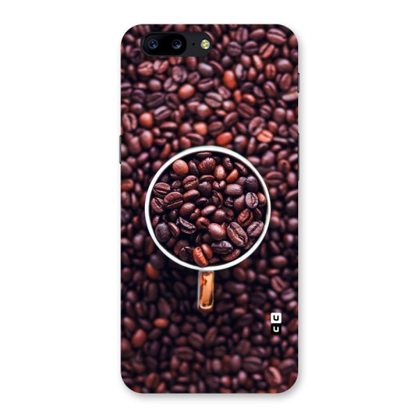 Focus Coffee Beans Back Case for OnePlus 5