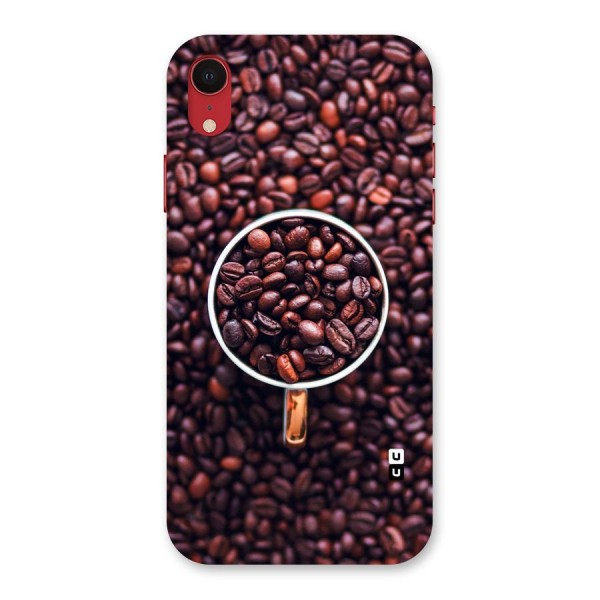 Focus Coffee Beans Back Case for iPhone XR