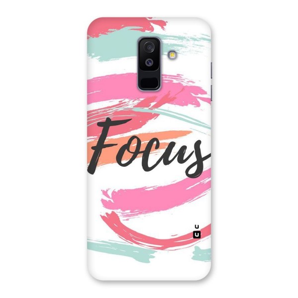 Focus Colours Back Case for Galaxy A6 Plus